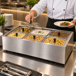 CARRO-BUFFET-TERMICO-MESA-BBMF-6-6-CUBAS-127V---EDANCA