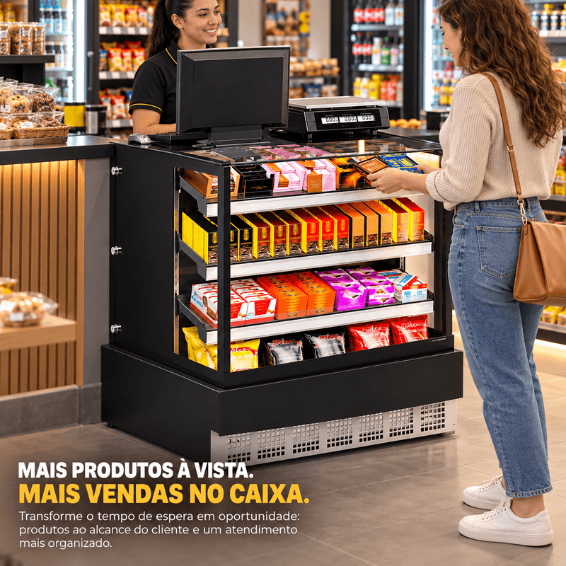 VITRINE-NEUTRA-CAIXA-ABERTA-MGEX-100-PRETO-CONVENIENCIA-BIVOLT---GELOPAR