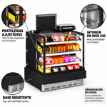 VITRINE-NEUTRA-CAIXA-ABERTA-MGEX-100-PRETO-CONVENIENCIA-BIVOLT---GELOPAR