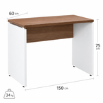 MESA-DIRETORIA-PE25-150X60-NOGUEIRA-E-CINZA---PANDIN