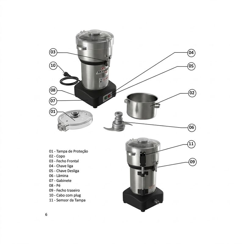 PROCESSADOR-DE-ALIMENTOS-CR-8L-8L-INOX-220V---SKYMSEN