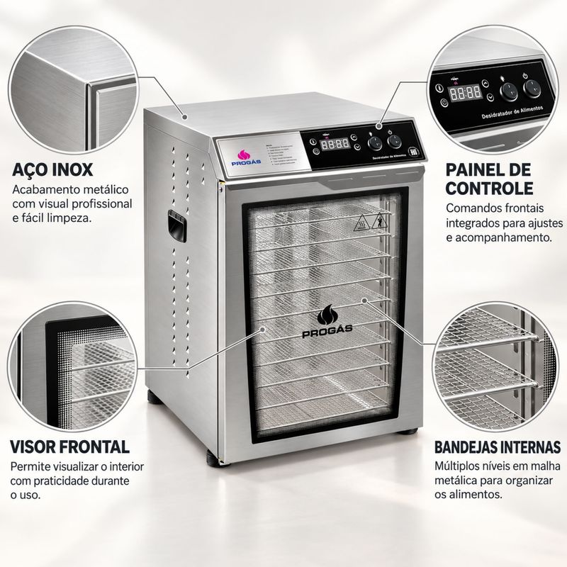 DESIDRATADOR-DE-ALIMENTOS-PRDES-12-INOX-220V---PROGAS