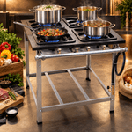 FOGAO-4-BOCAS-30X30CM-GAS-DE-COZINHA-ALTA-PRESSAO-PERFIL-65CM-DE-PE---METALMAQ