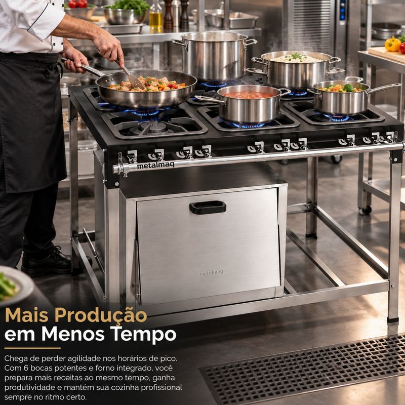 FOGAO-6-BOCAS-30X30CM-GAS-DE-COZINHA-BAIXA-PRESSAO-PERFIL-65CM-COM-FORNO---METALMAQ