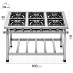 FOGAO-6-BOCAS-30X30CM-GAS-DE-COZINHA-BAIXA-PRESSAO-EI6-EXTRA-PERFIL-5CM-DE-PE---VENANCIO
