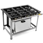 FOGAO-6-BOCAS-40X40CM-GAS-DE-COZINHA-BAIXA-PRESSAO-PERFIL-65-COM-FORNO---METALMAQ