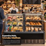 VITRINE-NEUTRA-E-FRIA-AURORA-GRNA-140R-PRETO-VIDRO-RETO-220V---GELOPAR