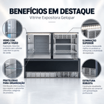 VITRINE-NEUTRA-E-FRIA-AURORA-GRNA-140R-PRETO-VIDRO-RETO-220V---GELOPAR