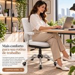 CADEIRA-BEEZI-GIRATORIA-VINIL-BRANCO-BASE-E-BRACO-CROMADA-REGULADOR-ENCOSTO---PLAXMETAL
