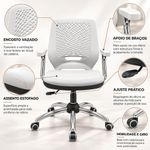 CADEIRA-BEEZI-GIRATORIA-VINIL-BRANCO-BASE-E-BRACO-CROMADA-REGULADOR-ENCOSTO---PLAXMETAL
