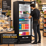 REFRIGERADOR-VERTICAL-GPTU-40-BIN-INVERTER-PRETO-410L-PORTA-VIDRO-BIVOLT---GELOPAR
