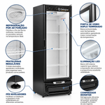 REFRIGERADOR-VERTICAL-GPTU-40-BIN-INVERTER-PRETO-410L-PORTA-VIDRO-BIVOLT---GELOPAR