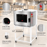 FORNO-TURBO-58X70-GAS-GLP-PRP-5000NL-BIVOLT---PROGAS