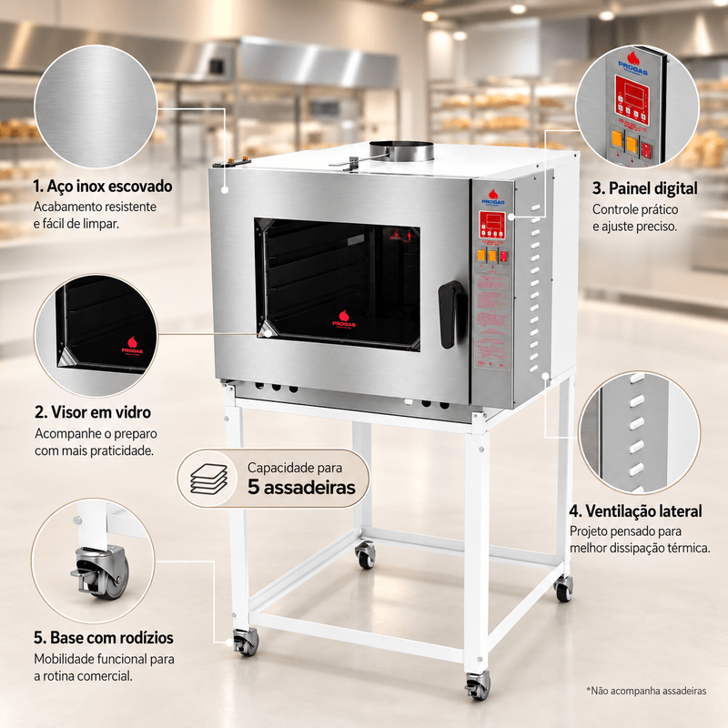 FORNO-TURBO-58X70-GAS-GLP-PRP-5000NL-BIVOLT---PROGAS