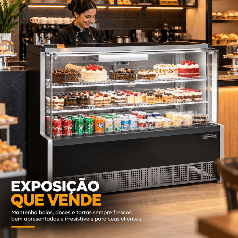 VITRINE-REFRIGERADA-AURORA-AR-FORCADO-GPFA-140R-PRETO-220V---GELOPAR