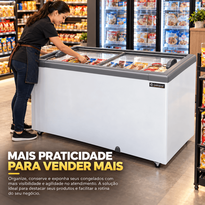 FREEZER-HORIZONTAL-GHD-400H-BRANCO-400L-2-TAMPA-VIDRO-SEM-CESTO-220V---GELOPAR