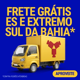 Frete grátis para Espírito Santo e Extremo Sul da Bahia na Acimaq